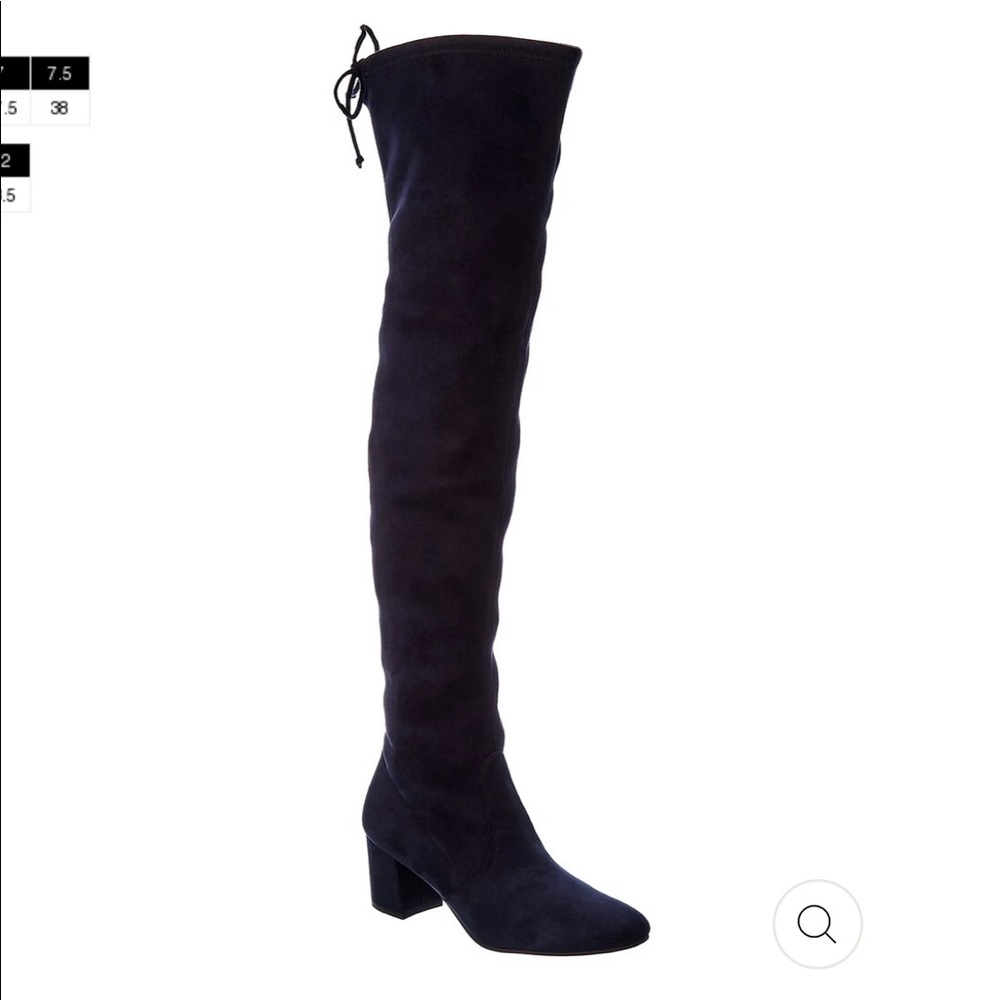 Stuart weitzman Genna over the knee black
